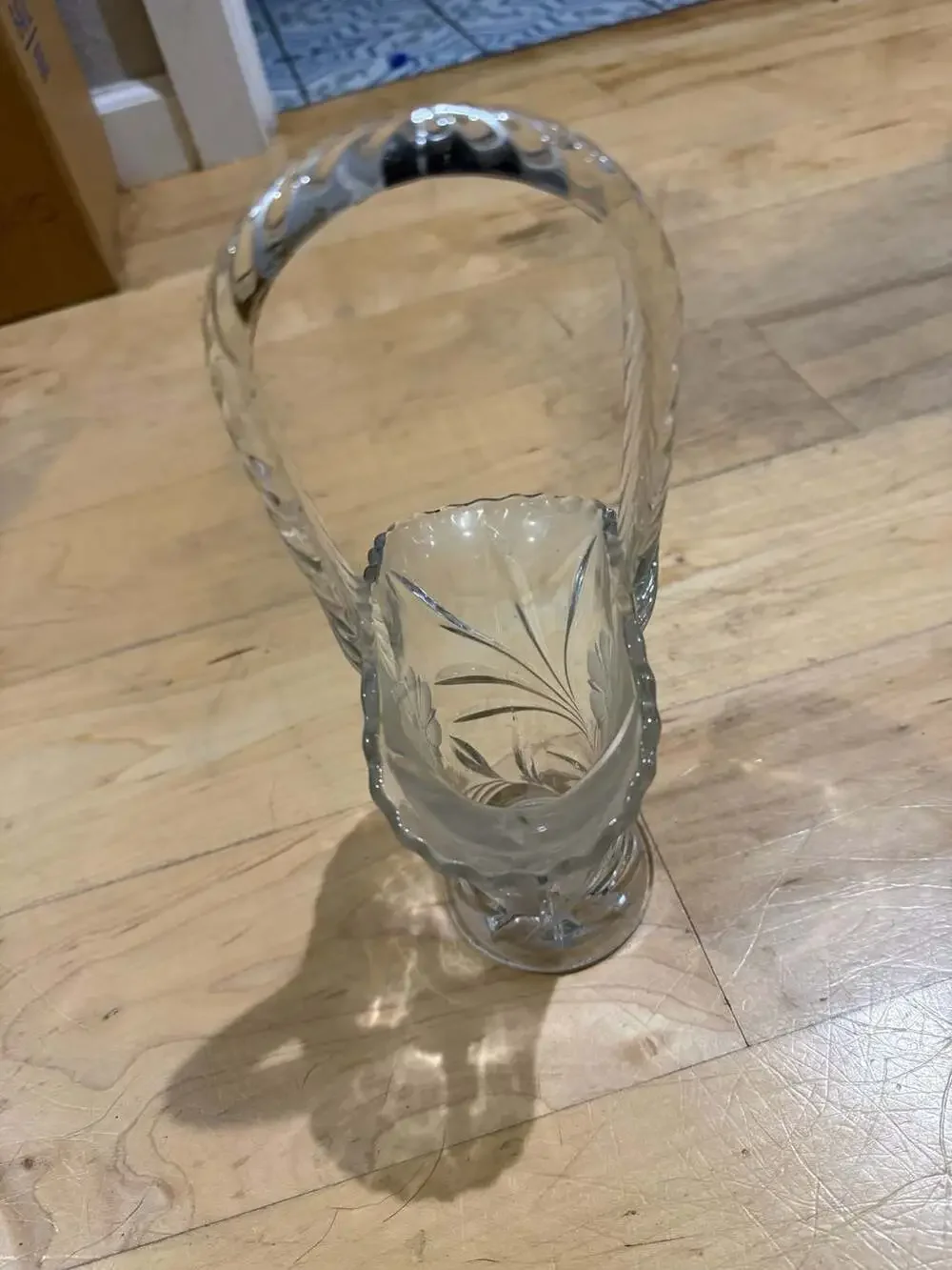 Duncan & Miller clear glass